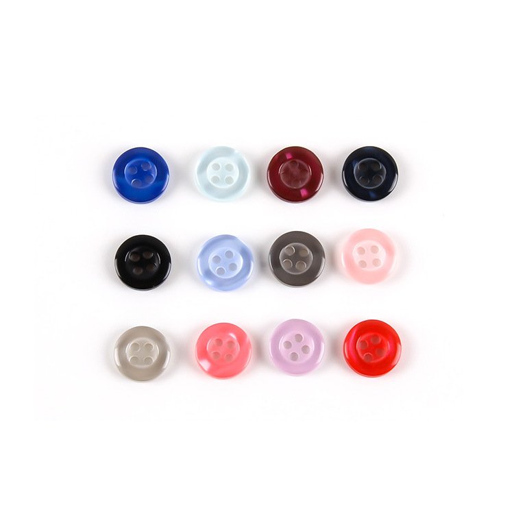 Low Price Plastic Round Garment Pearl Snap Short Sleeve Button garment accessories trimming for tailor use
