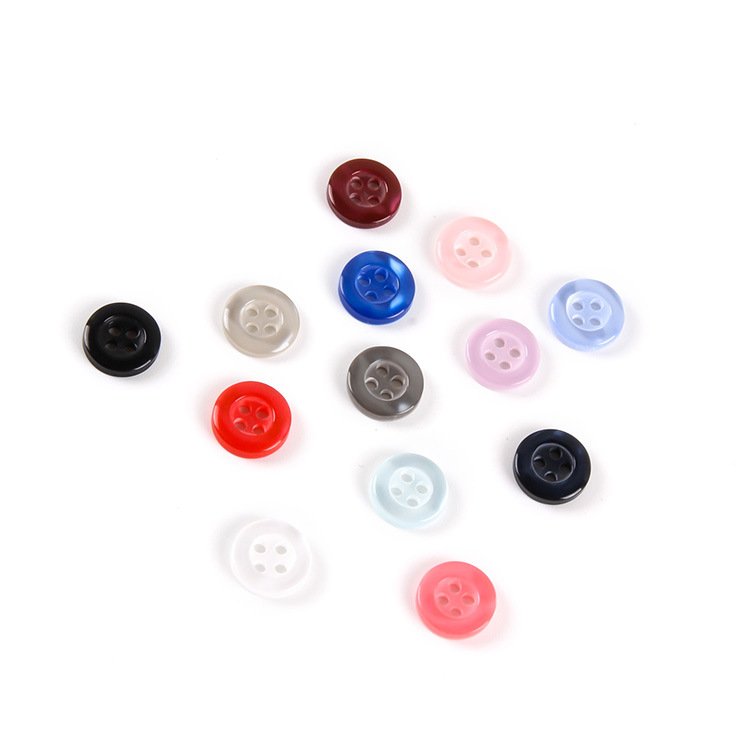 Low Price Plastic Round Garment Pearl Snap Short Sleeve Button garment accessories trimming for tailor use