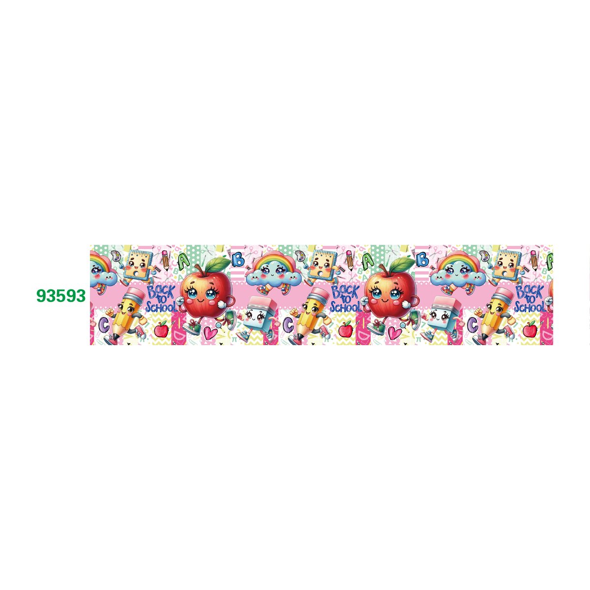 Ribbon Roll DIY Handmade Craft Hair Ornament Printed Fabric Supplies