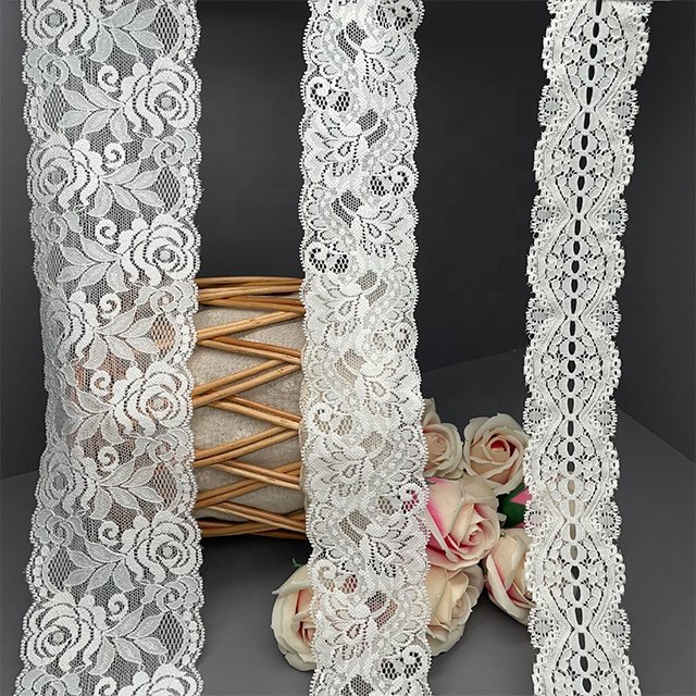 TUTON Custom Elastic French Lace 4.5/6.0/9.0 CM Trim Wholesale For Underwear