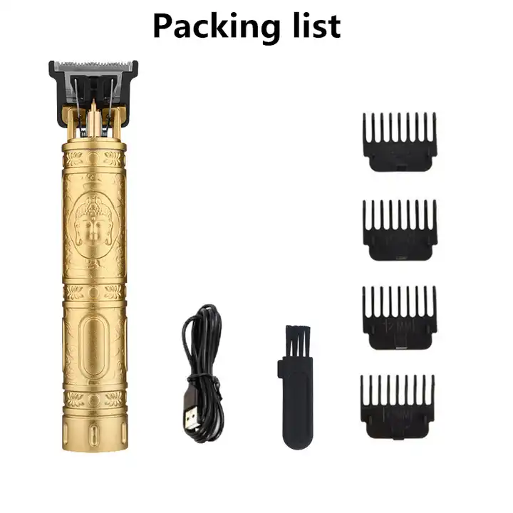 Hair Trimmers & Clippers Beard Haircut Grooming Electric Hair Cutting Trimmer T9 Professional Cordless Plastic For Men Steel