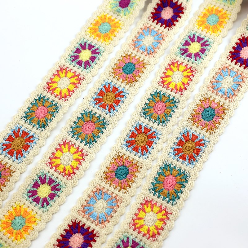 5.5 cm crochet lace trimming embroidery Lace Trimming for clothing dress headband accessories