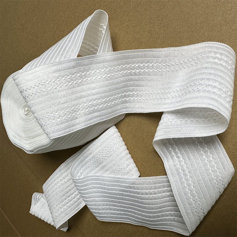 New Design White Knitted Soft Comfort Lace Trim for Sewing Decoration