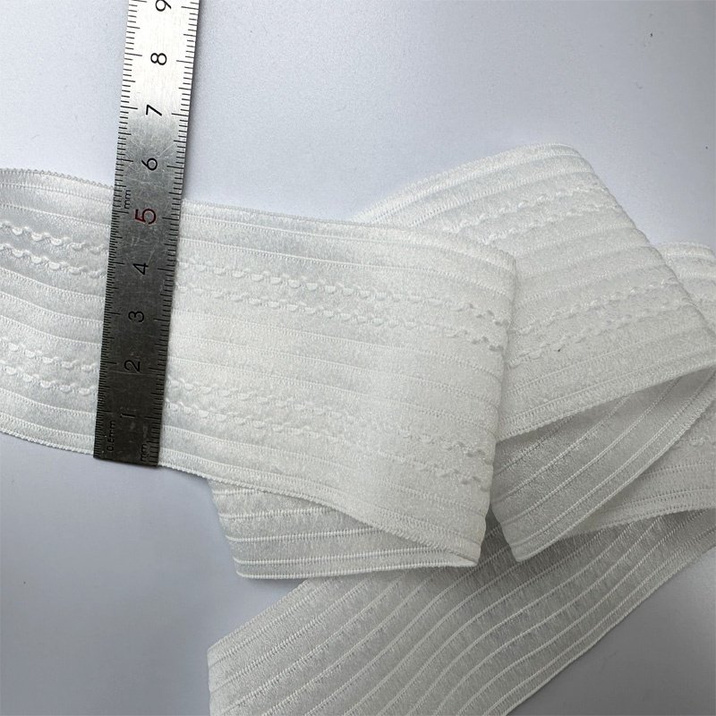 New Design White Knitted Soft Comfort Lace Trim for Sewing Decoration