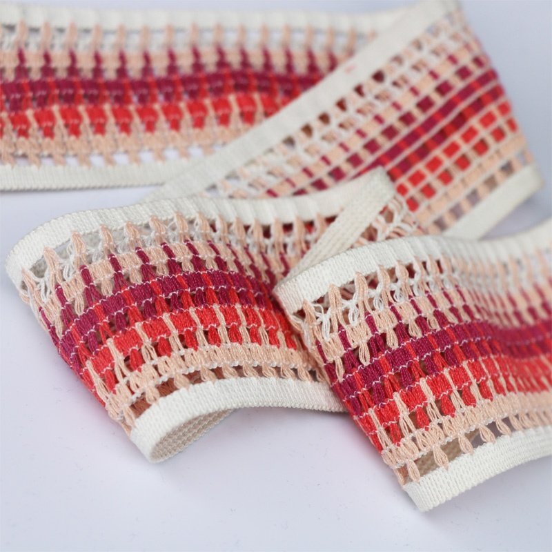 New Design White Knitted Soft Comfort Lace Trim for Sewing Decoration