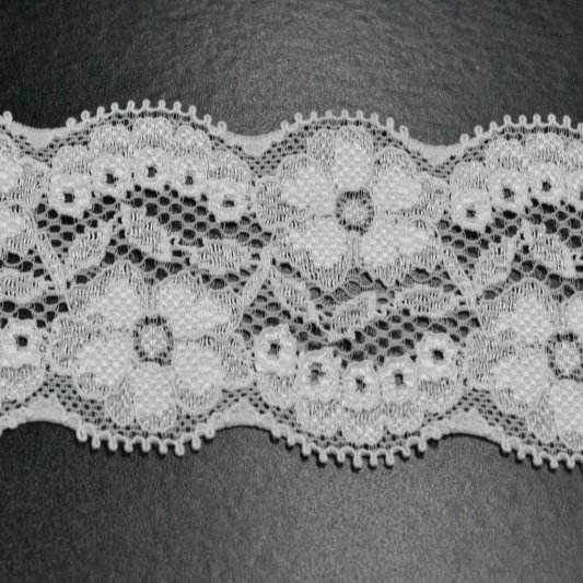 TUTON Spandex Narrow Lace 5 Cm Flower Design Lace for Underwear Hot Sale Nylon Elastic Lace Trim Fabric 7-15days