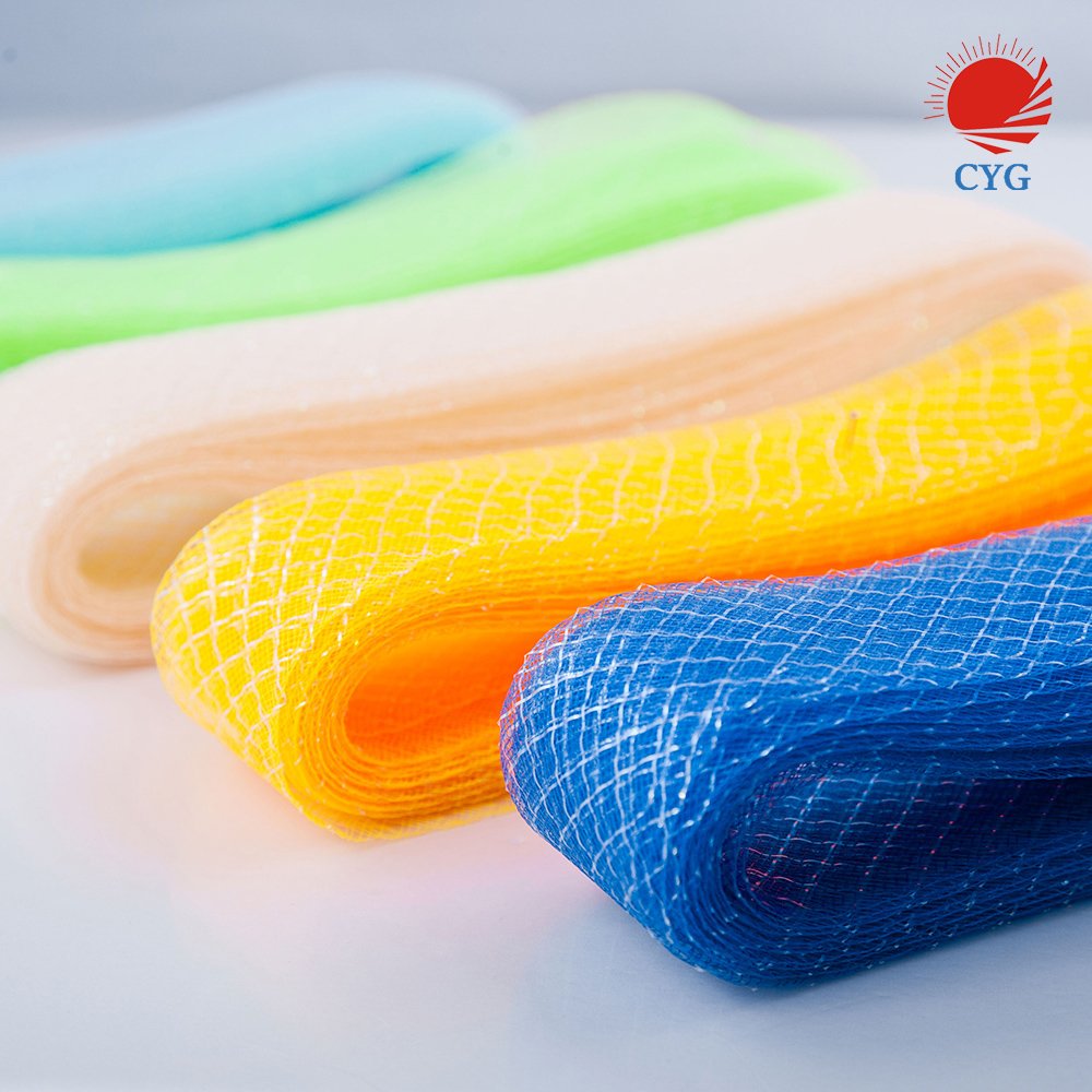 CYG Color Deco Crinoline Horsehair Braid for Wedding Dress Gift Dance Skirt Shaping Trimming