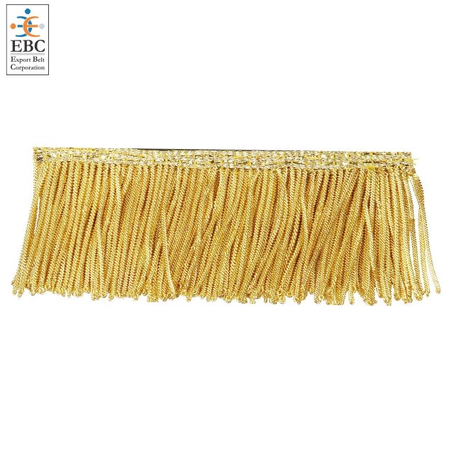 OEM Wholesale Metallic Bullion Fringe Customized Elegant Tassels and Trim High Quality Handmade Religious or Decorative Use