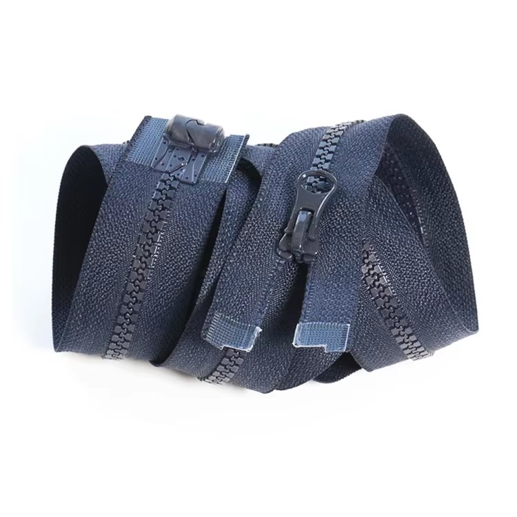 O&O - Superior Quality Magnetic Fast Closing Garment Trimming Magnetic Resin Zipper For zipper bag with magnetic lock