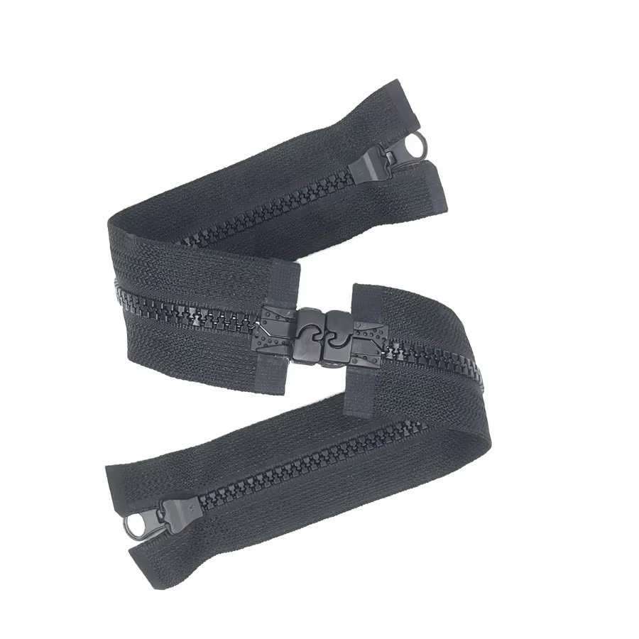 O&O - Superior Quality Magnetic Fast Closing Garment Trimming Magnetic Resin Zipper For zipper bag with magnetic lock