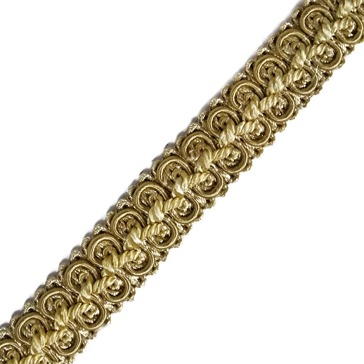 Elegant polyester decorative trim fringe gimp for decoration