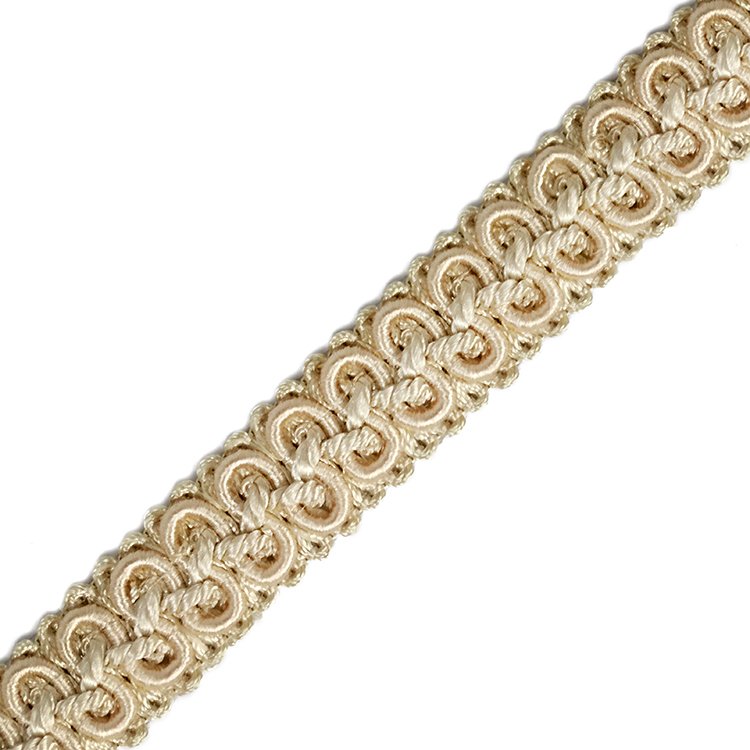Elegant polyester decorative trim fringe gimp for decoration