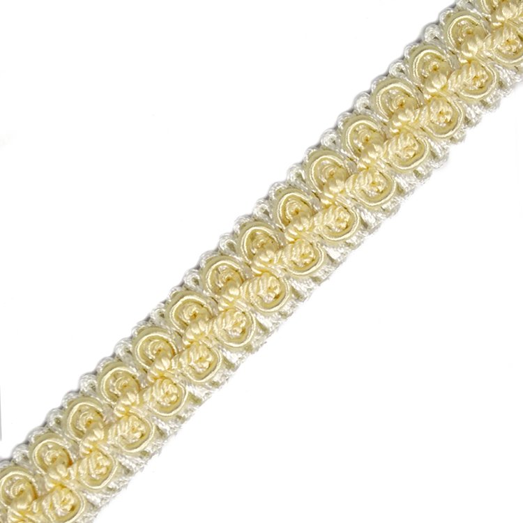 Elegant polyester decorative trim fringe gimp for decoration