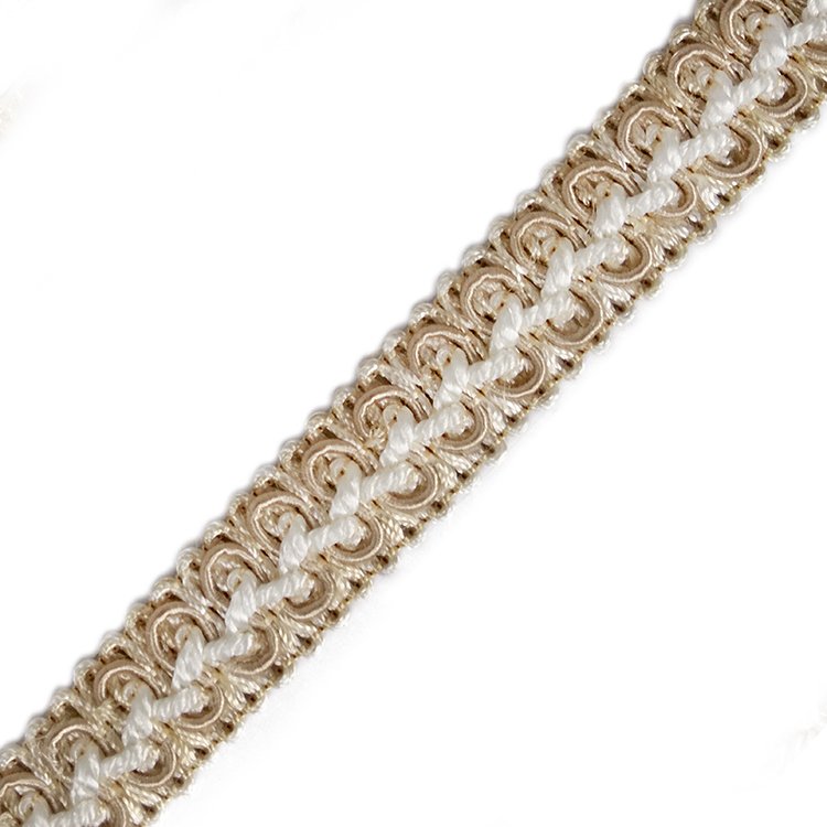 Elegant polyester decorative trim fringe gimp for decoration