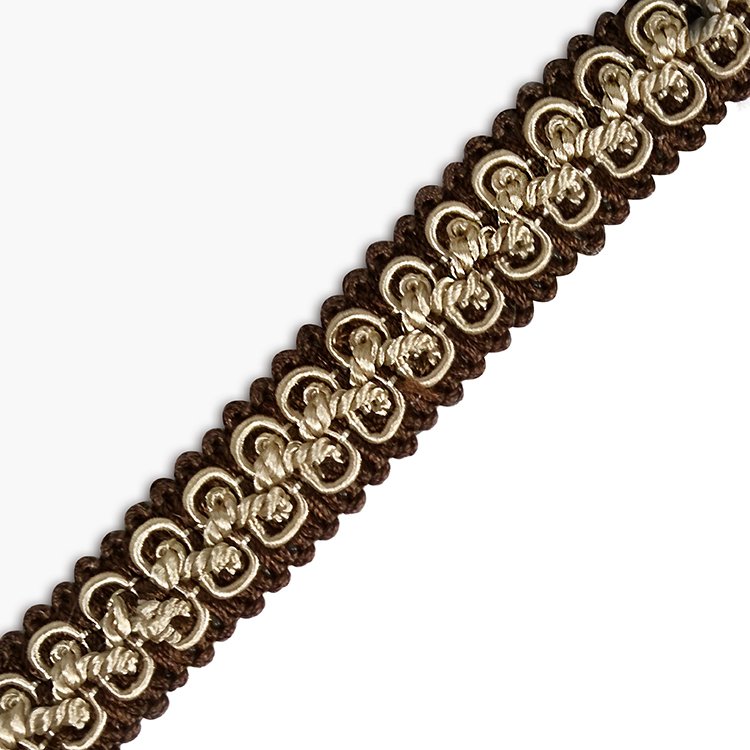 Elegant polyester decorative trim fringe gimp for decoration