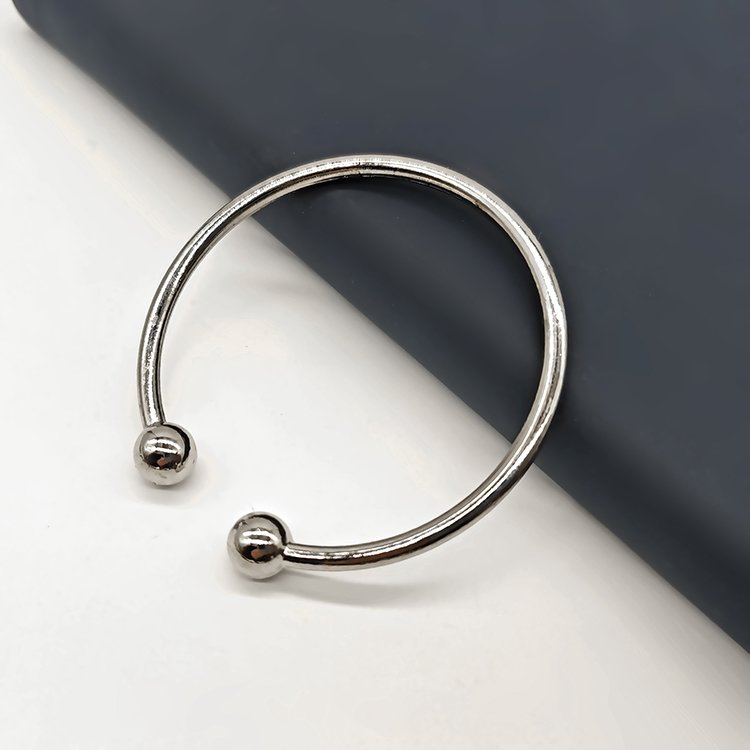 Reusable Metal Zinc Alloy Custom Metal Buckle Western U Shape Metal Decorative Ring Buckle Trim For Bikini And Swimwear