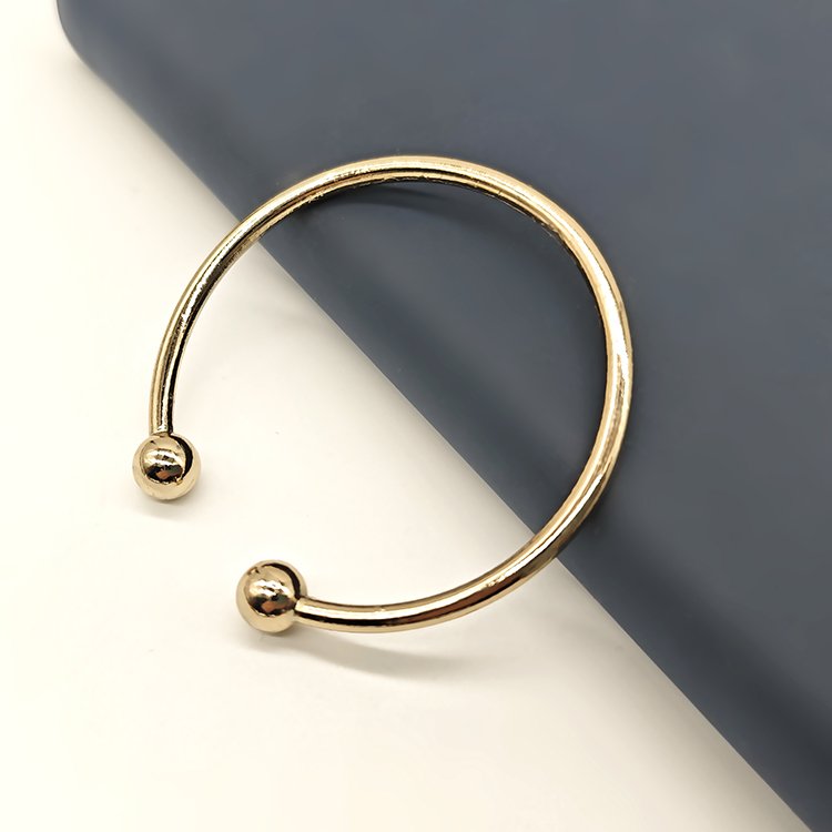Reusable Metal Zinc Alloy Custom Metal Buckle Western U Shape Metal Decorative Ring Buckle Trim For Bikini And Swimwear