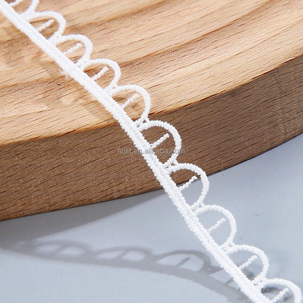 1 cm garment trimming lace wedding dress decoration nylon ribbon for wedding activities