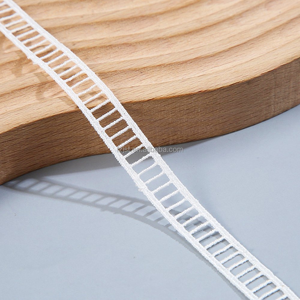 1 cm garment trimming lace wedding dress decoration nylon ribbon for wedding activities