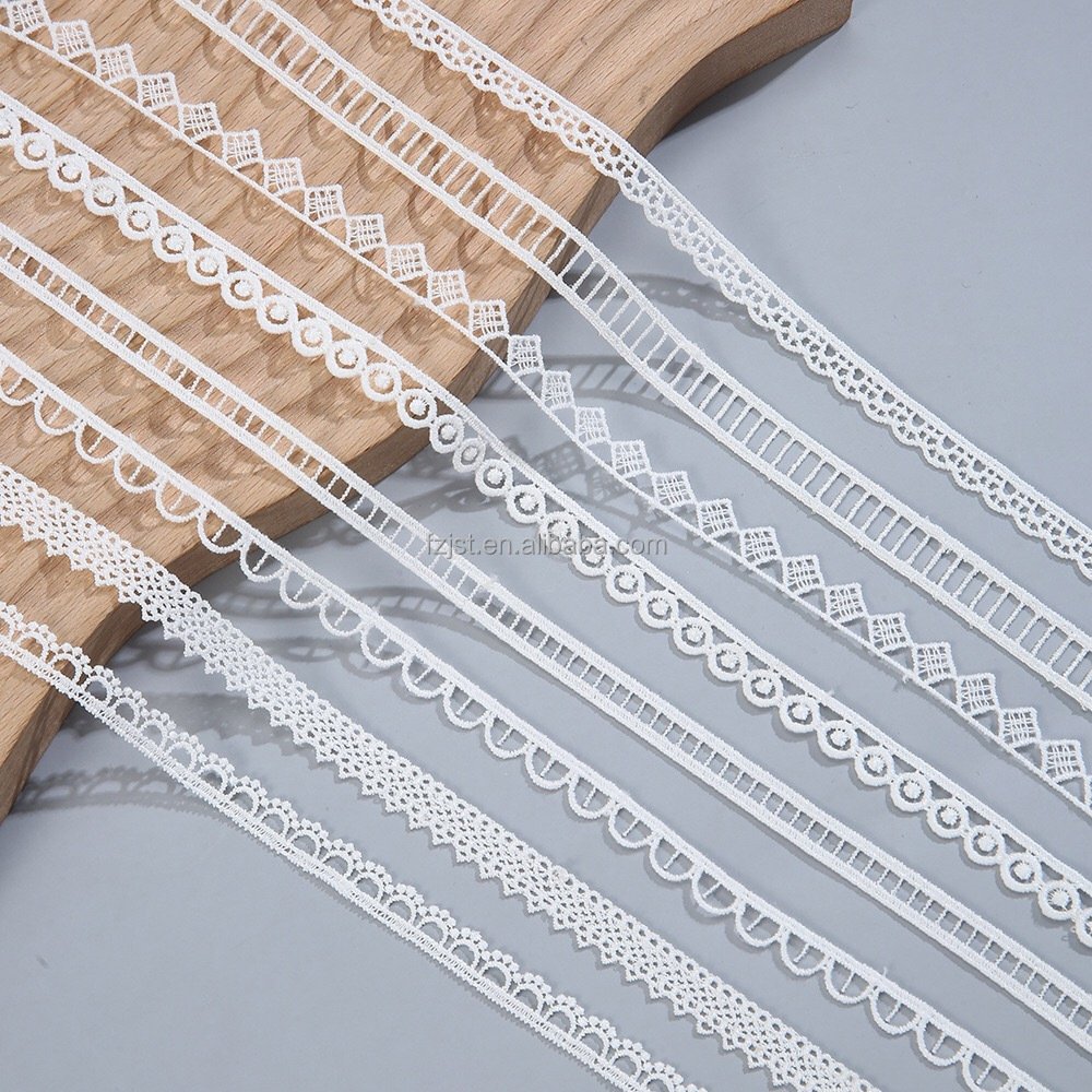 1 cm garment trimming lace wedding dress decoration nylon ribbon for wedding activities