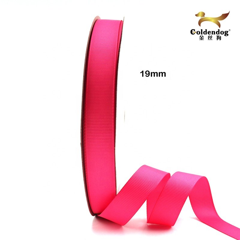 Free sample 3-100mm colorful cheap ready to ship cintas decorativas grosgrain ribbon 3/4 inch from china