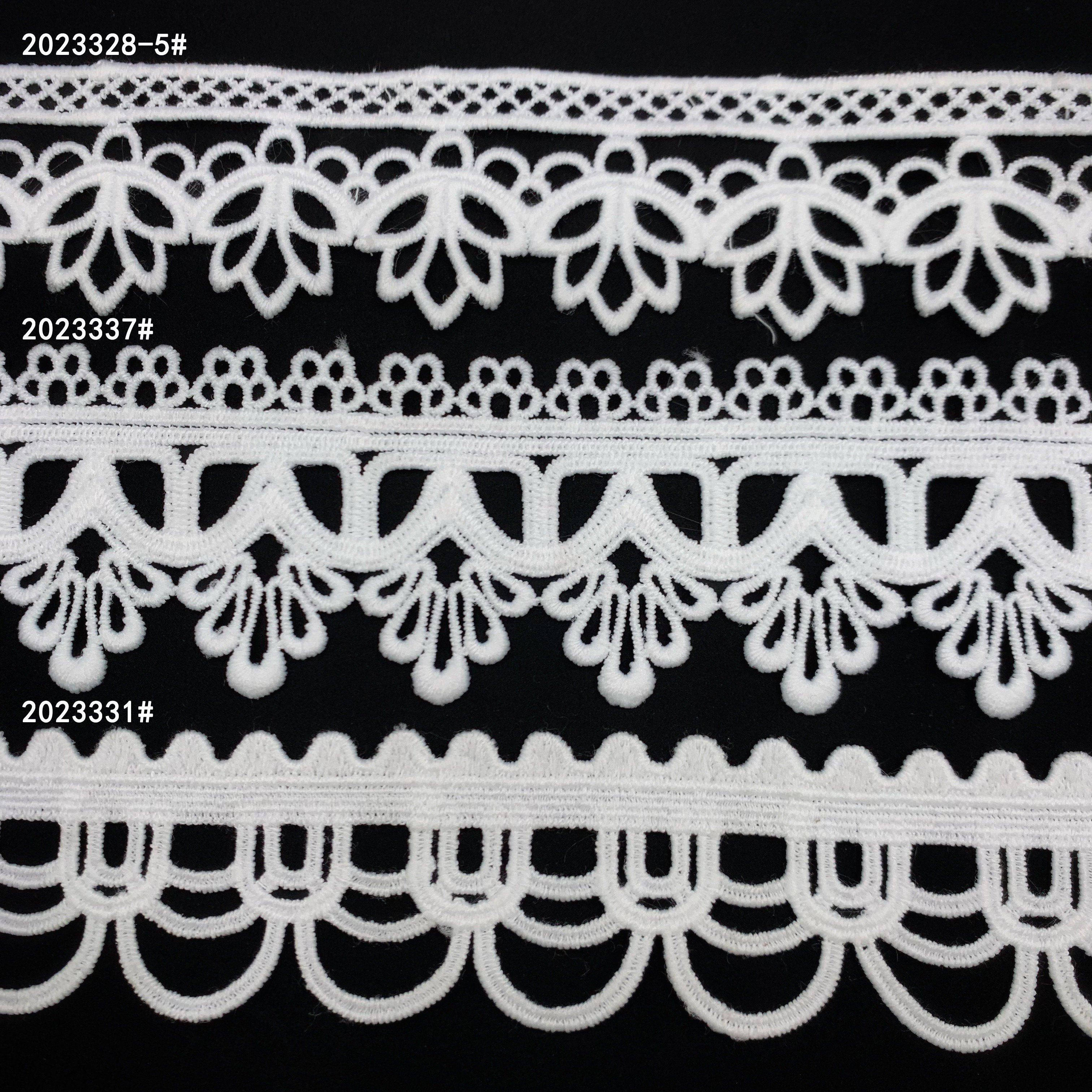 Custom Good Quality French Mesh Dentelle White Hand Made Embroidery Milk Silk Lace Fabric Trim With Glitter