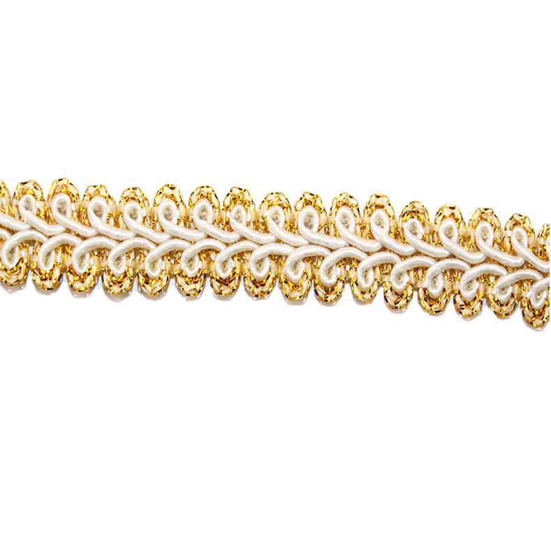 garment accessories colored ethnic clothes material sewing lace trims metallic upholstery webbing ribbon lace trimming