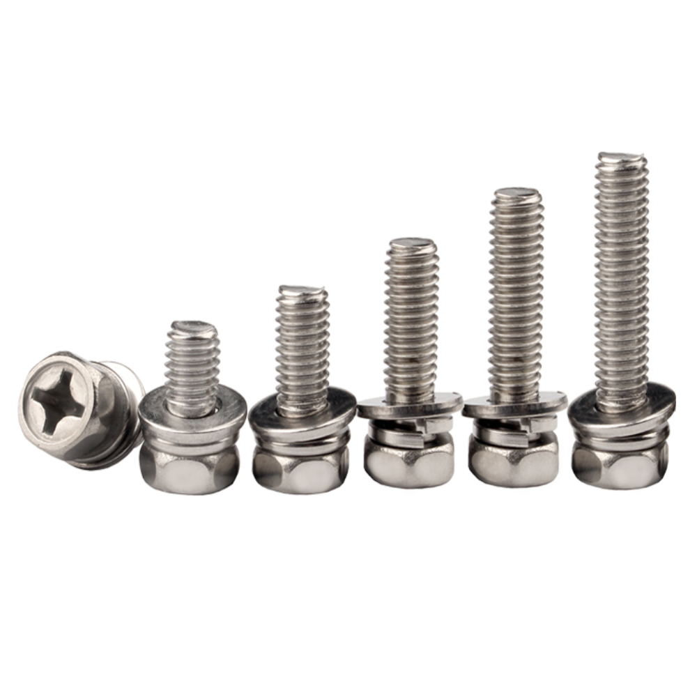 Attractive Price New Type External Hex Trimming Three Combination Screws