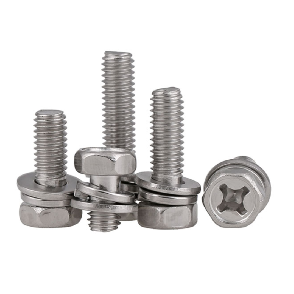 Attractive Price New Type External Hex Trimming Three Combination Screws