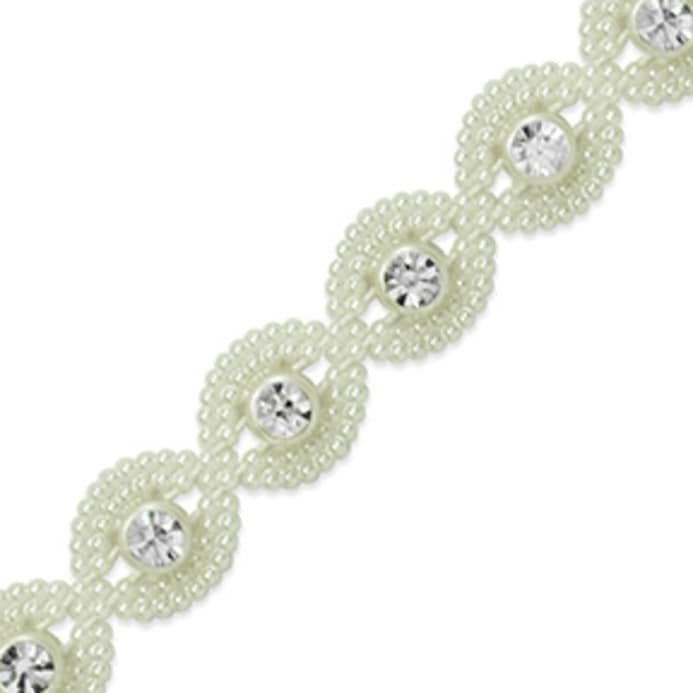 Popular Cyrstal Design Custom Rhinestone Trim Design Iron On Hot Fix Motif For Clothes