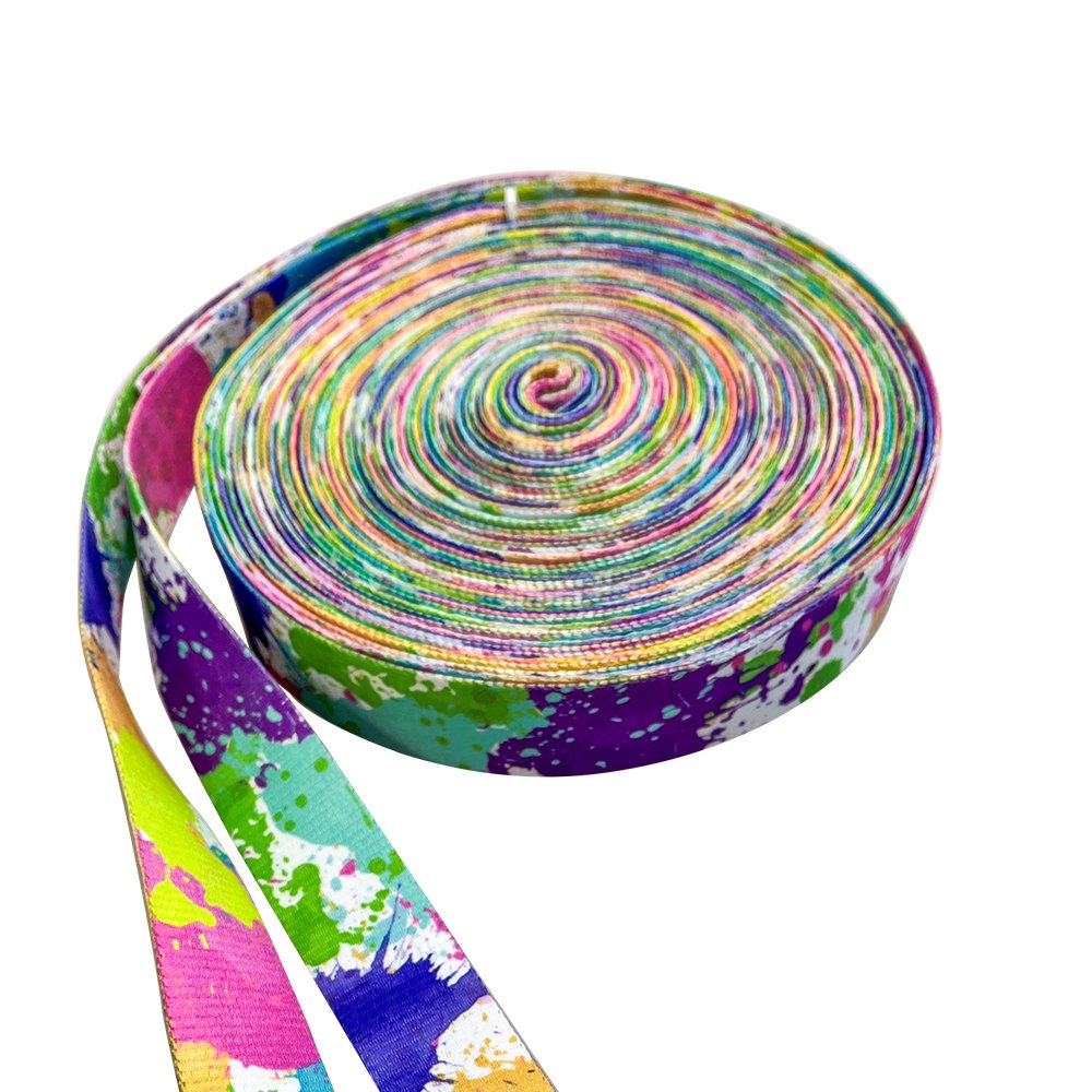 Gacent Polyester Striped Knit Twill Tapes Factory Wholesale Fashion Carton Jacquard Home Textile & Webbing Sewing Customer Size
