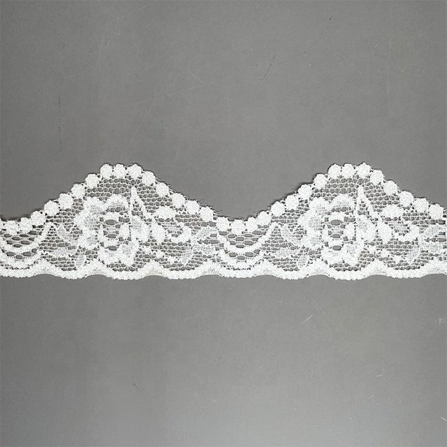 TUTON Top Quality Custom French Elastic Lace 2.1/3.5/5.5 CM Trim Wholesale For Lingerie