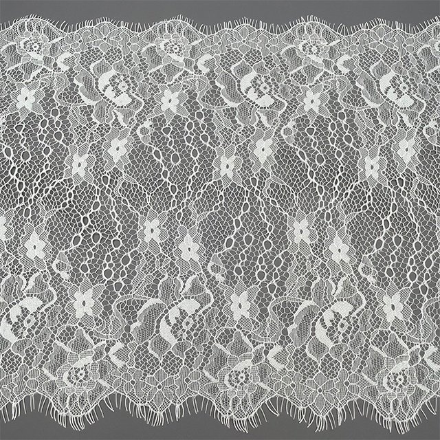 TUTON Custom Guipure Bridal Width French Eyelash Lace Trim For Dress