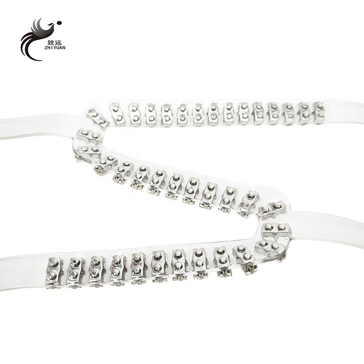 Glass rhinestone trim finished shoe uppers decorative diamond design rhinestone shoe uppers for sandals/slippers clothing