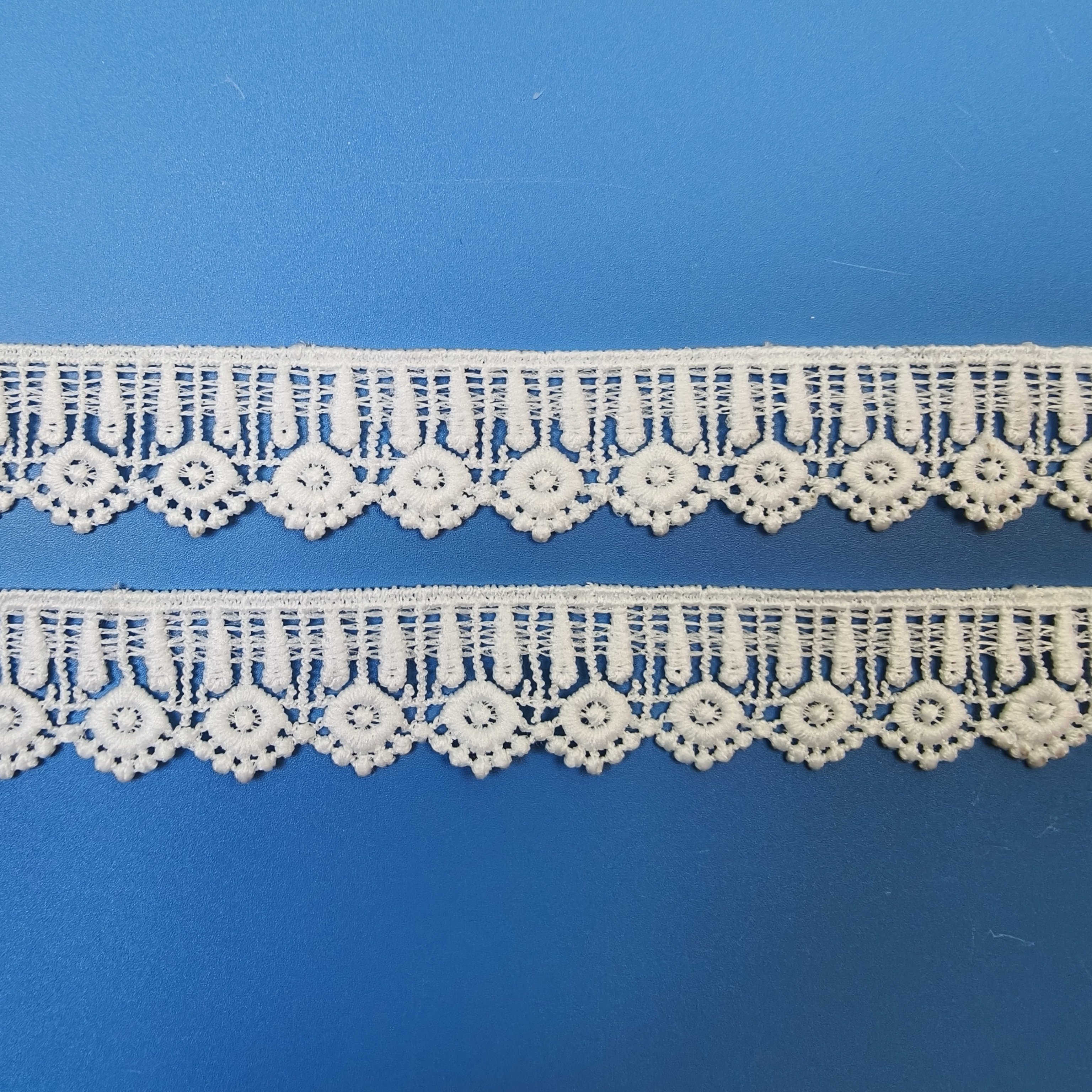 Hot Sale French Flower Trim Border Trimming Water Soluble Lace Trim