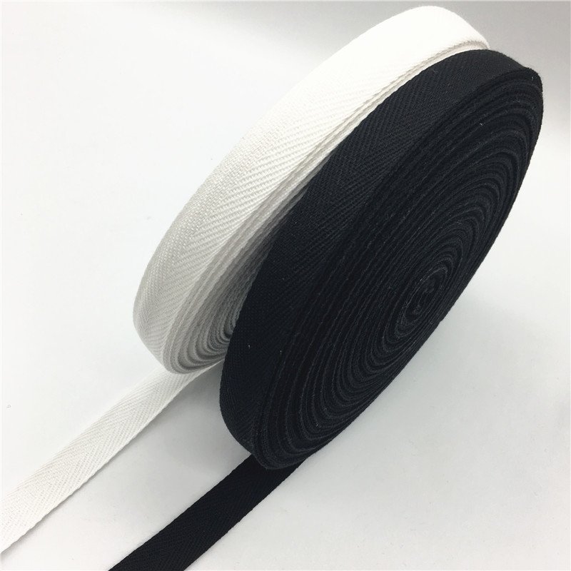 Durable thin soft twill tape/trims for garments