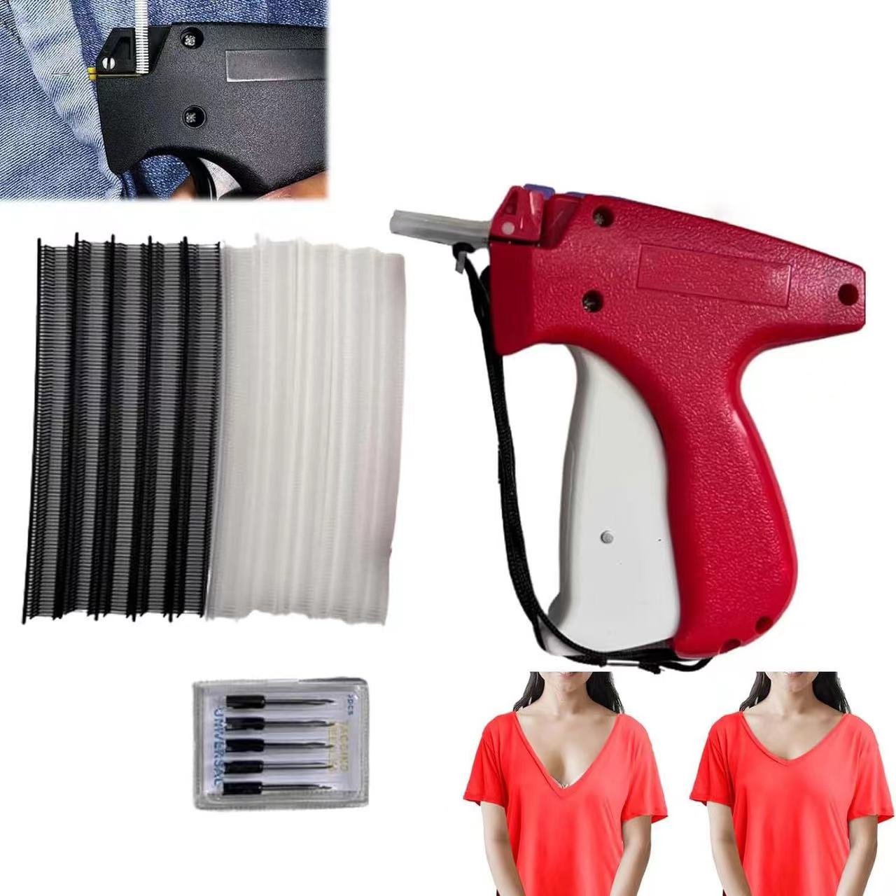 Quick Stitch Sewing Gun Quick Garment Retainer Clothing Tag Gun For Clothing Garment Trims