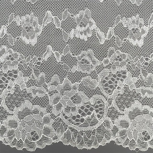 TUTON Custom Elastic French Lace 26.5 CM Trim Wholesale For Lingerie