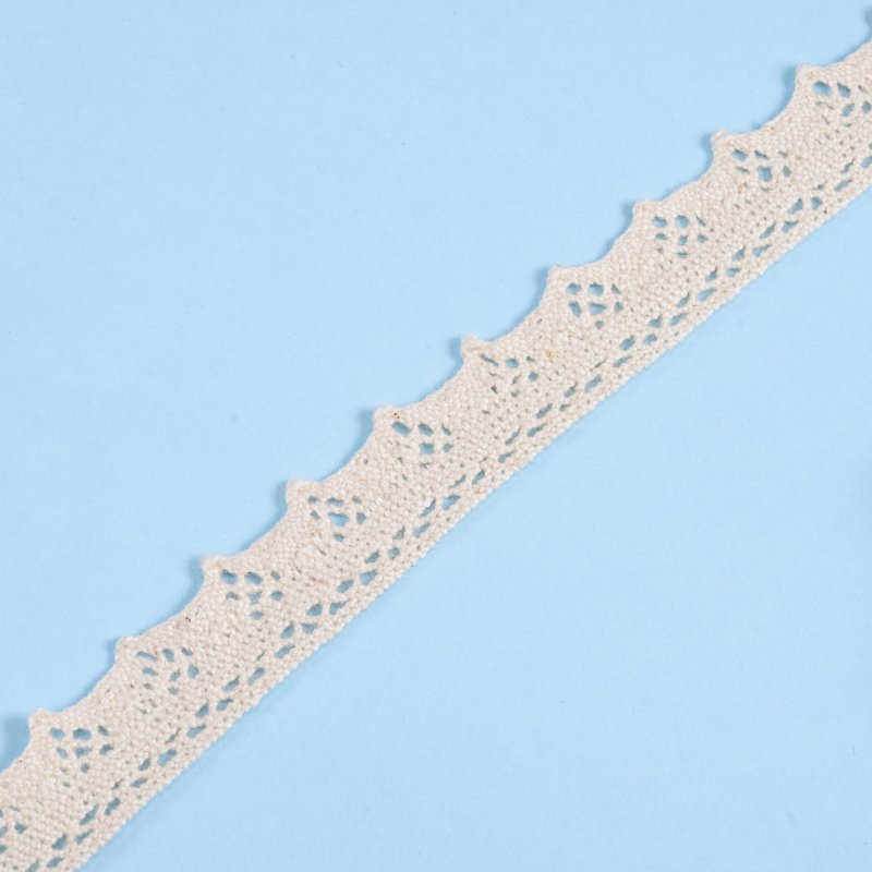 Cotton Lace Trim Vintage Lace Ribbon Crochet Cotton Lace Scalloped Edge for Bridal Wedding Decor DIY Craft Sewing Supplies
