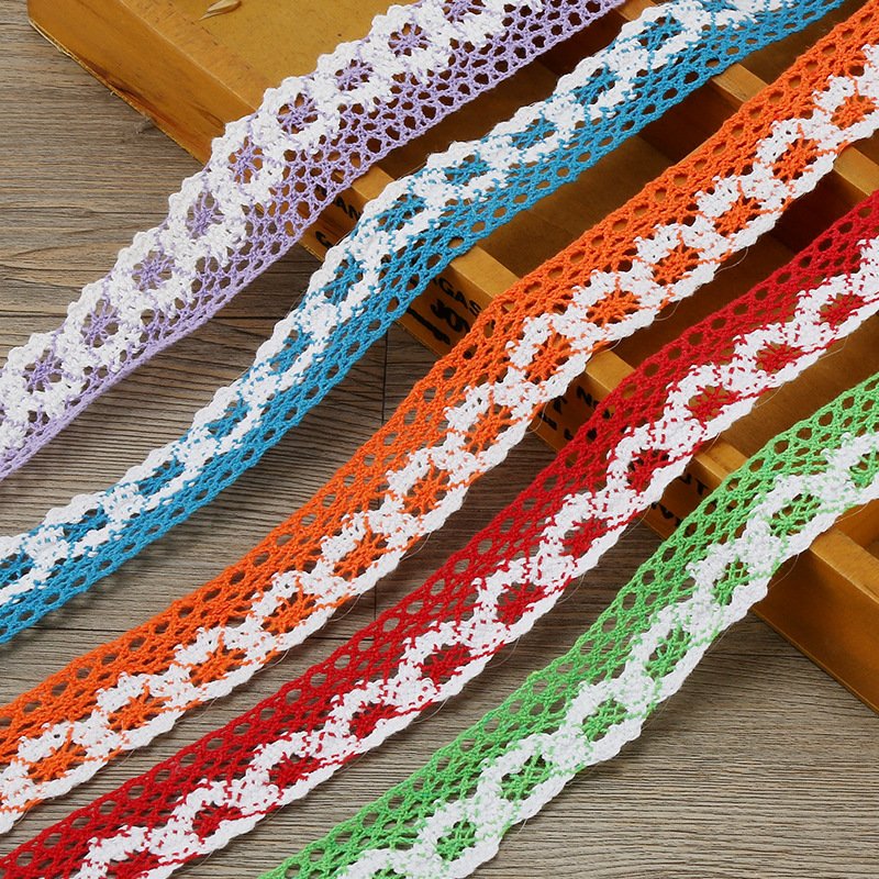 Factory Luxury Cotton French Lace Trimming for Accessory Decoration