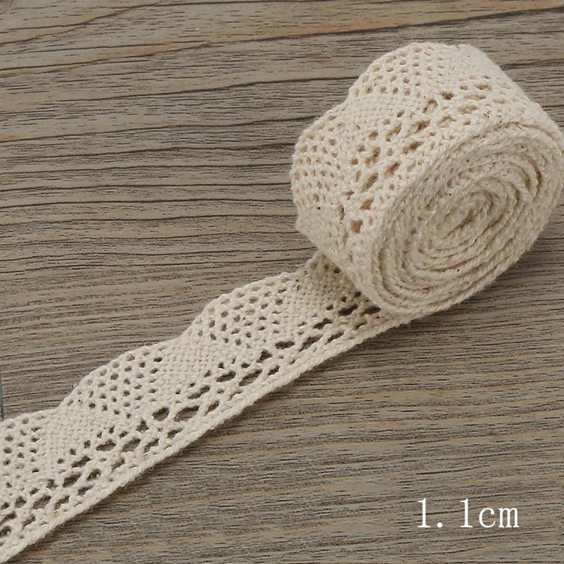 Factory Luxury Cotton French Lace Trimming for Accessory Decoration
