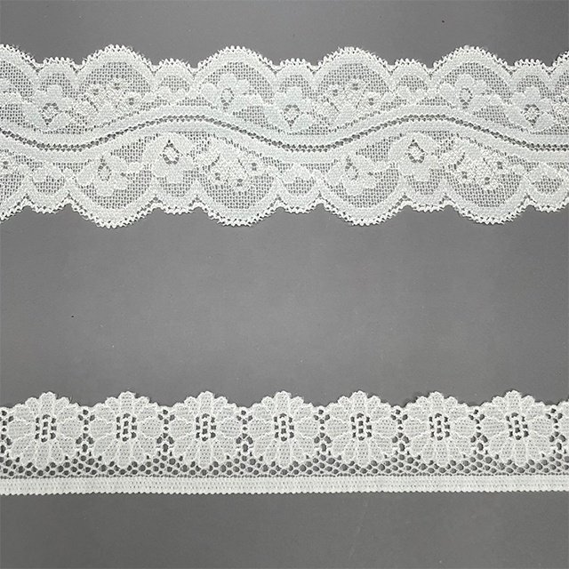 TUTON Top Quality Custom Elastic French Lace 2.5/3.5/5.4/6.0 CM Trim Wholesale For Dress