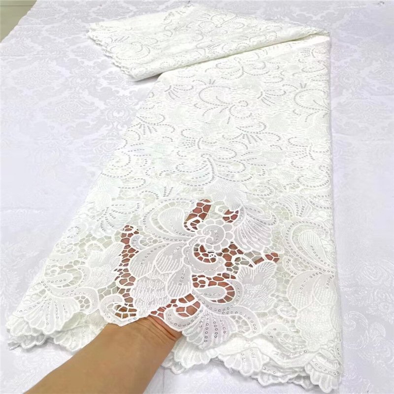 2024 Embroidery Floral Laces Fabrics Mesh Tulle Lace Trim Ribbon Sewing Trimmings For Dresses Women