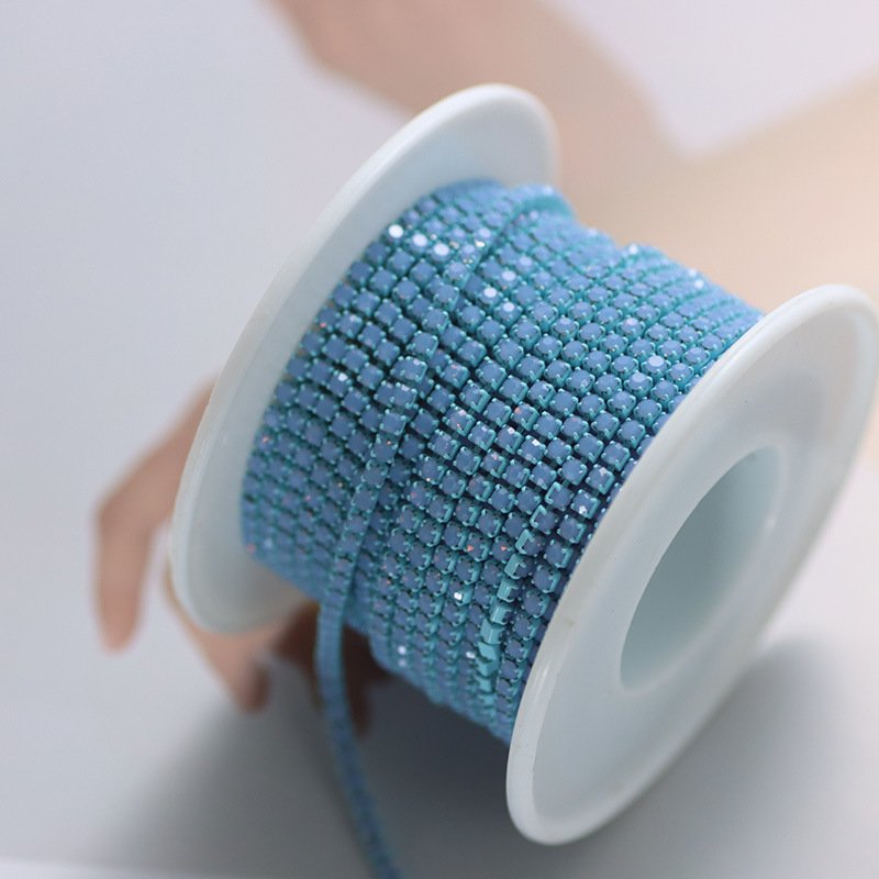 Wholesale DIY Glitter Trim Cup Chain Accessories Rhinestone Chain Rhinestones Cup Chain