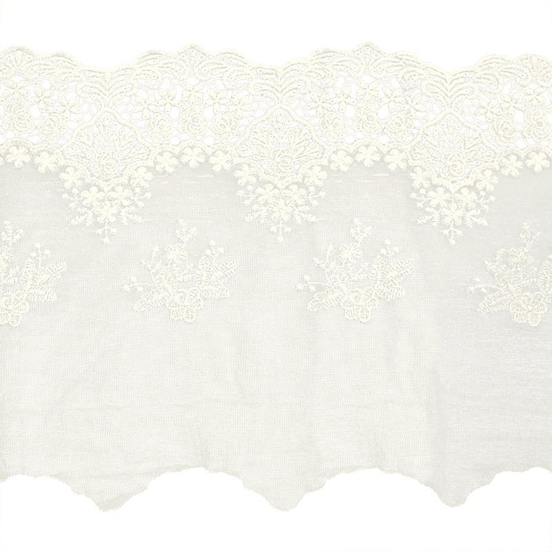 Beige Guipure Fabric Lace Pretty Quality Embroidered Lace Fabrics Women's Clothing DIY Lace Trim