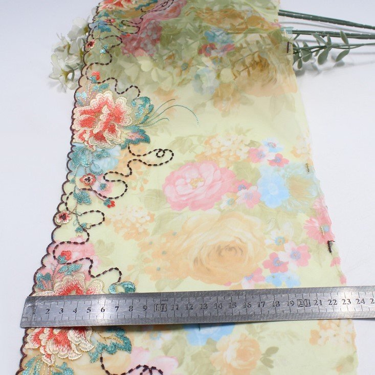 Multiple color selection lingerie lace trim Underwear lace accessories mesh cloth mesh gauze sequin Embroidery lace
