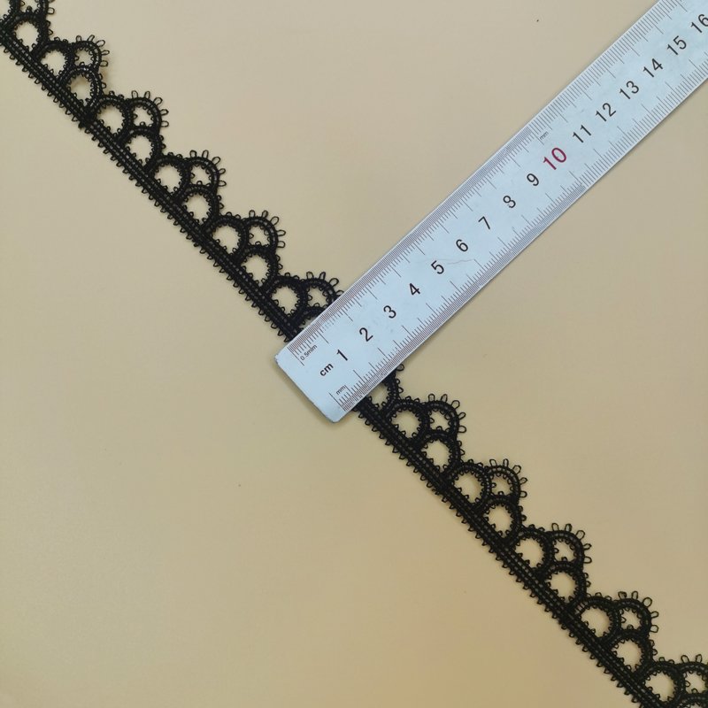 Latest Fancy Bridal Wedding White Polyester Embroidery Milk Silk Lace Trim Water Soluble For Women Clothes