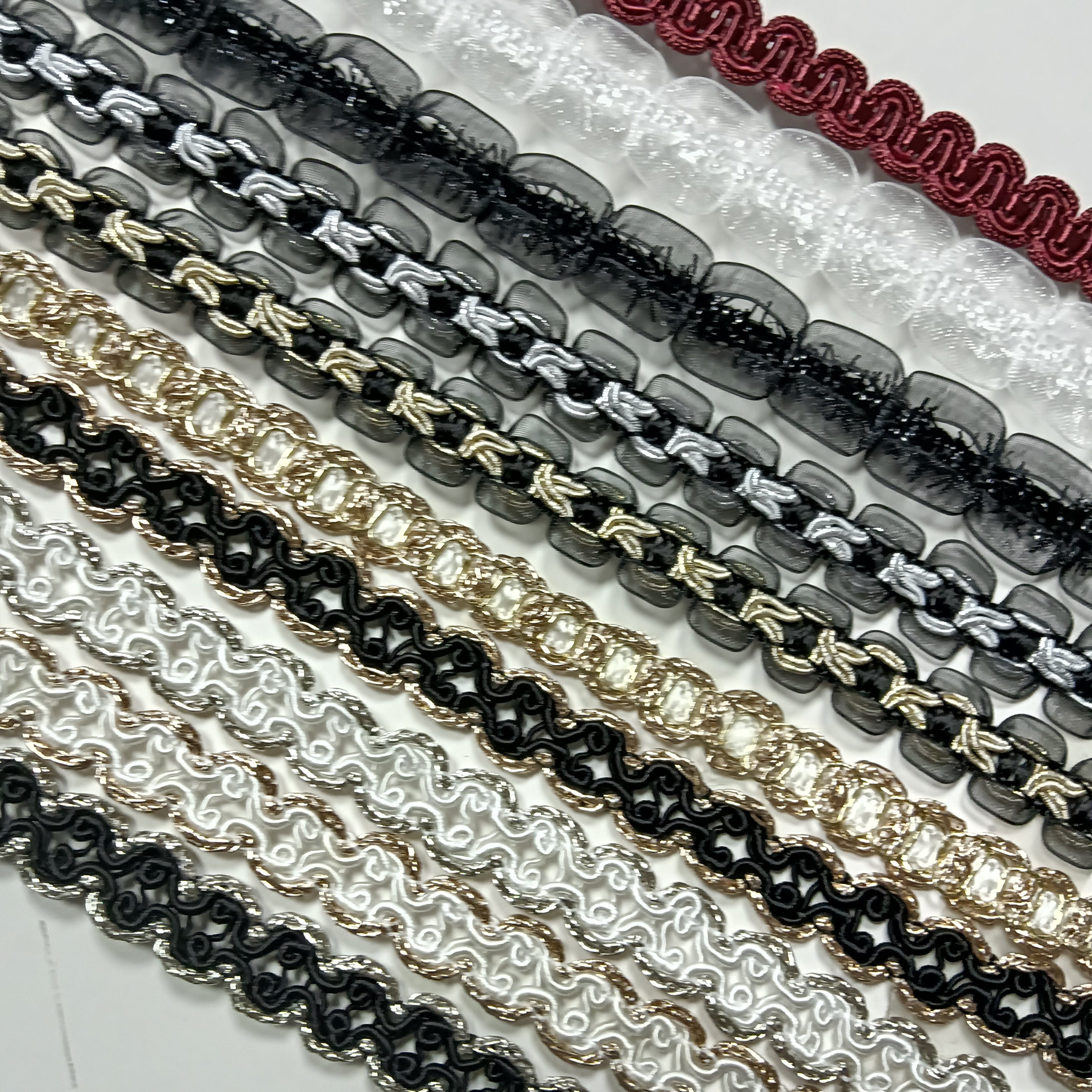 2023 High Quality Chinese Factory Direct Prices Milk Silk White Guipure Trimming Lace