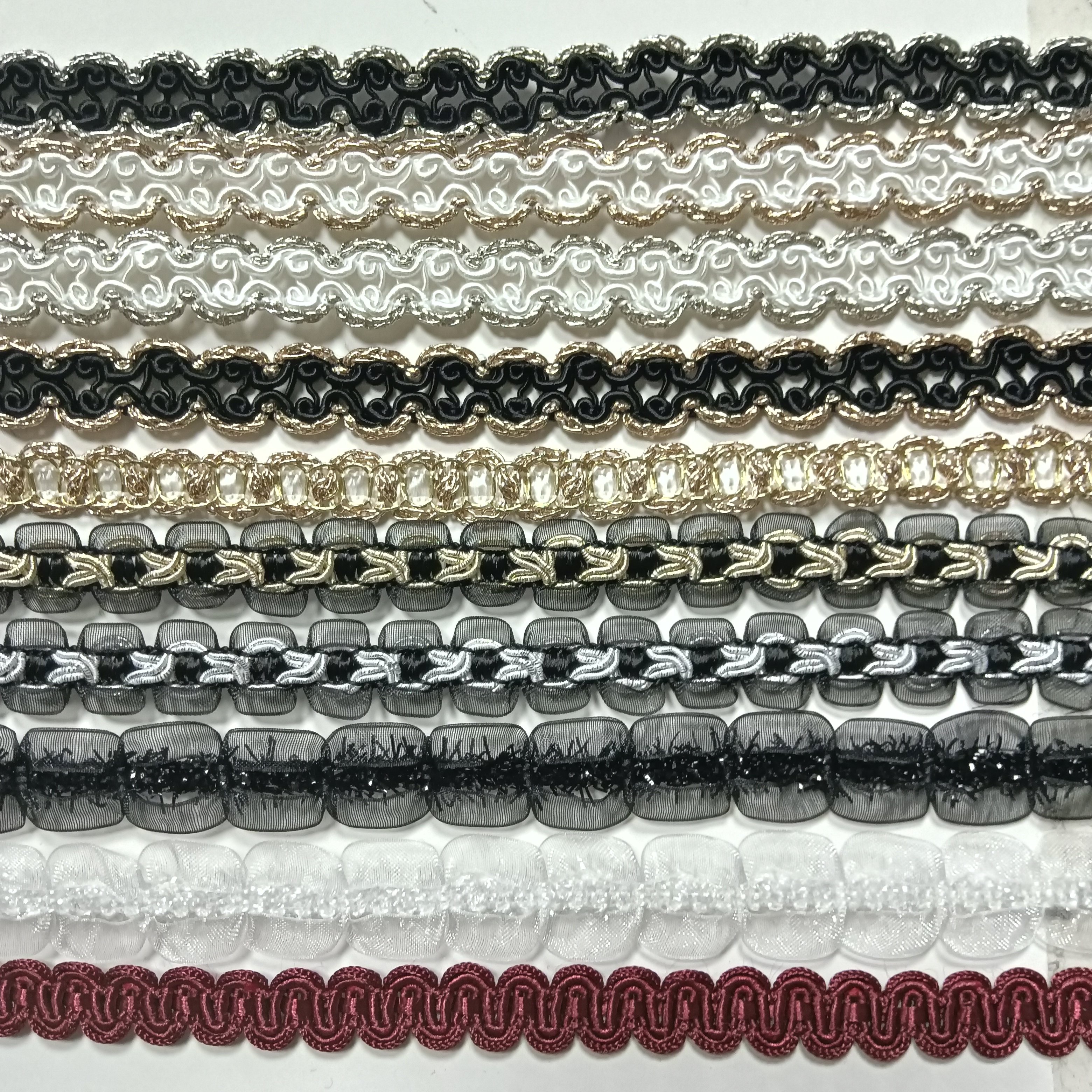 2023 High Quality Chinese Factory Direct Prices Milk Silk White Guipure Trimming Lace