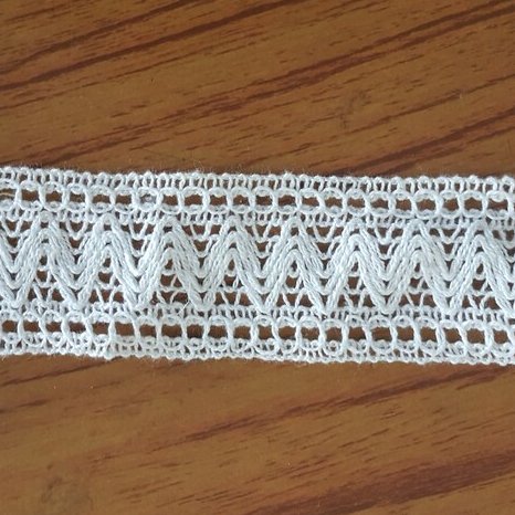Garment Accessories Lace Manufacturers White Embroidery Lace Trim 100% Polyester Water Soluble Embroidery